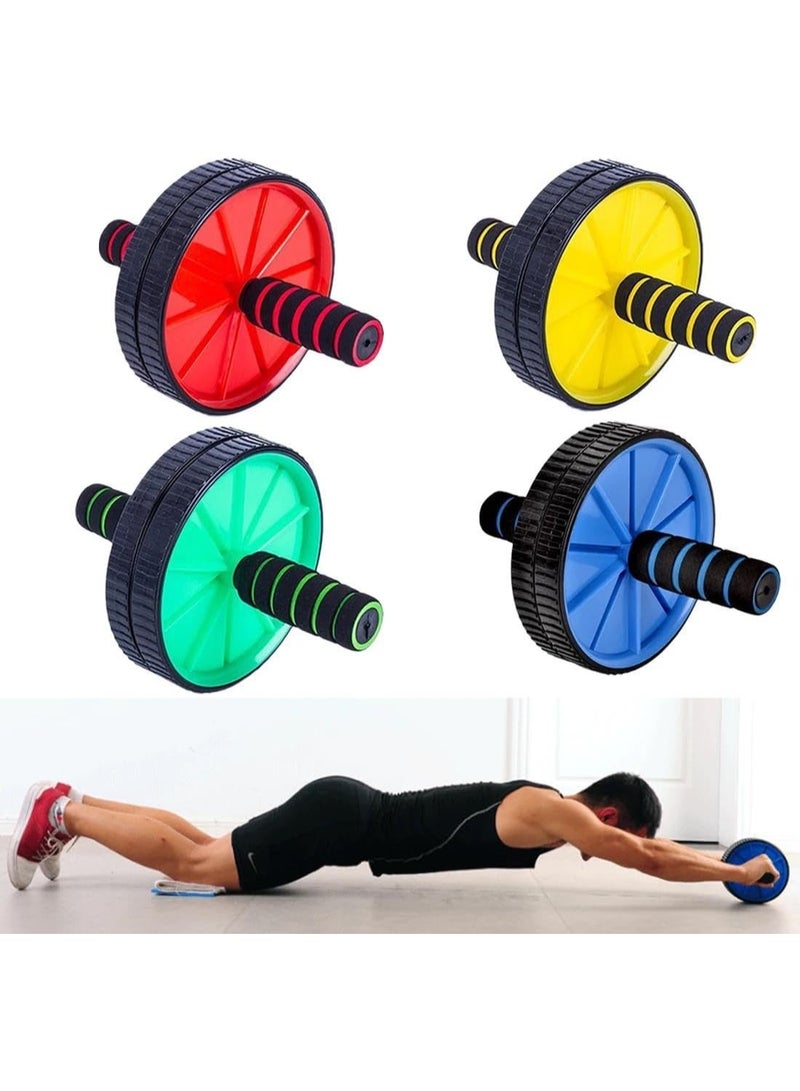 ULTIMATE Core Roller Abdominal Roller 2 Wheel Hand Pusher for Exercise, Abdominal Exercise, Wheel with Knee Pad Multicolor ( Multicolour ) - Image 4